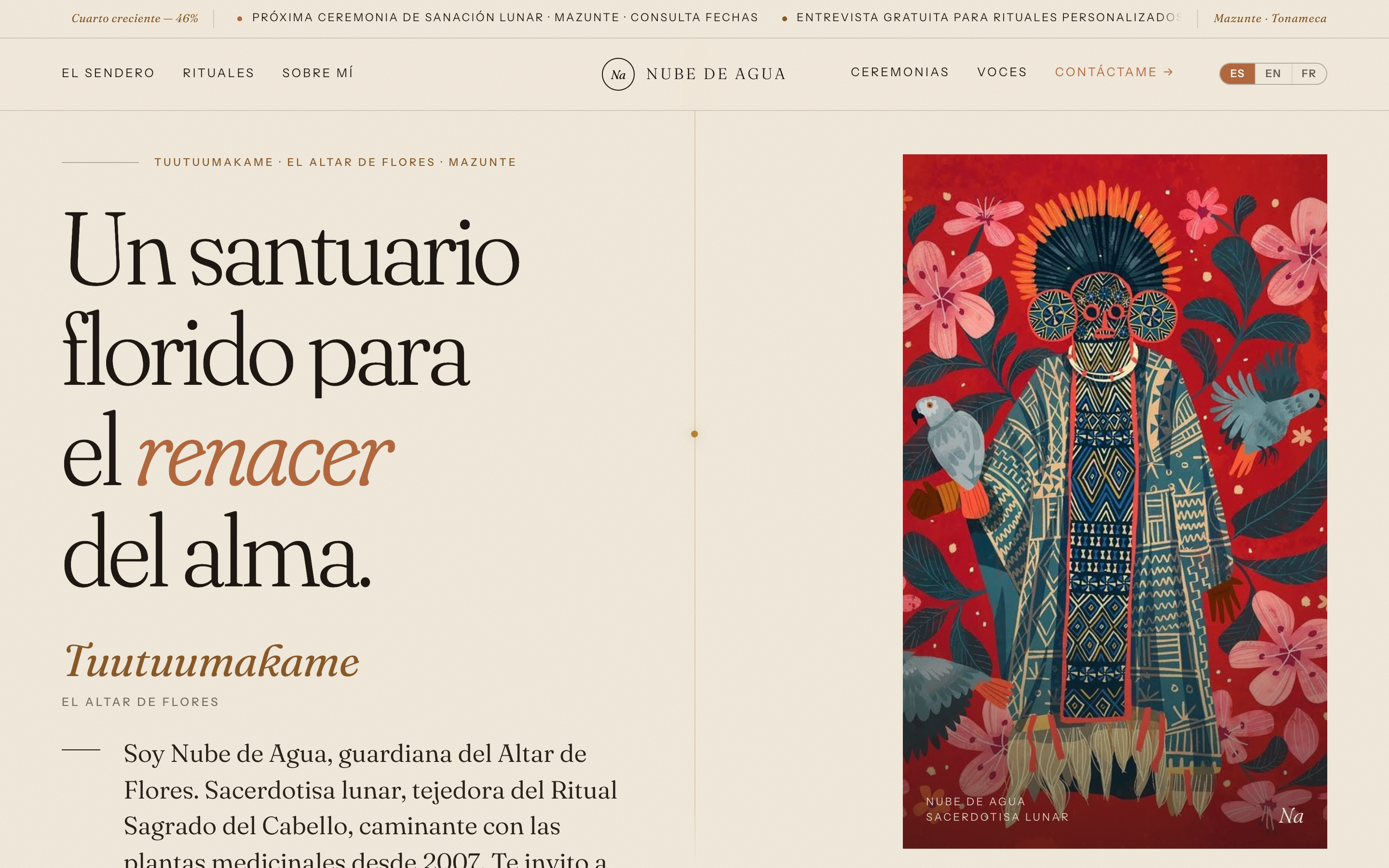 Nube de Agua — a healer's home in Mazunte