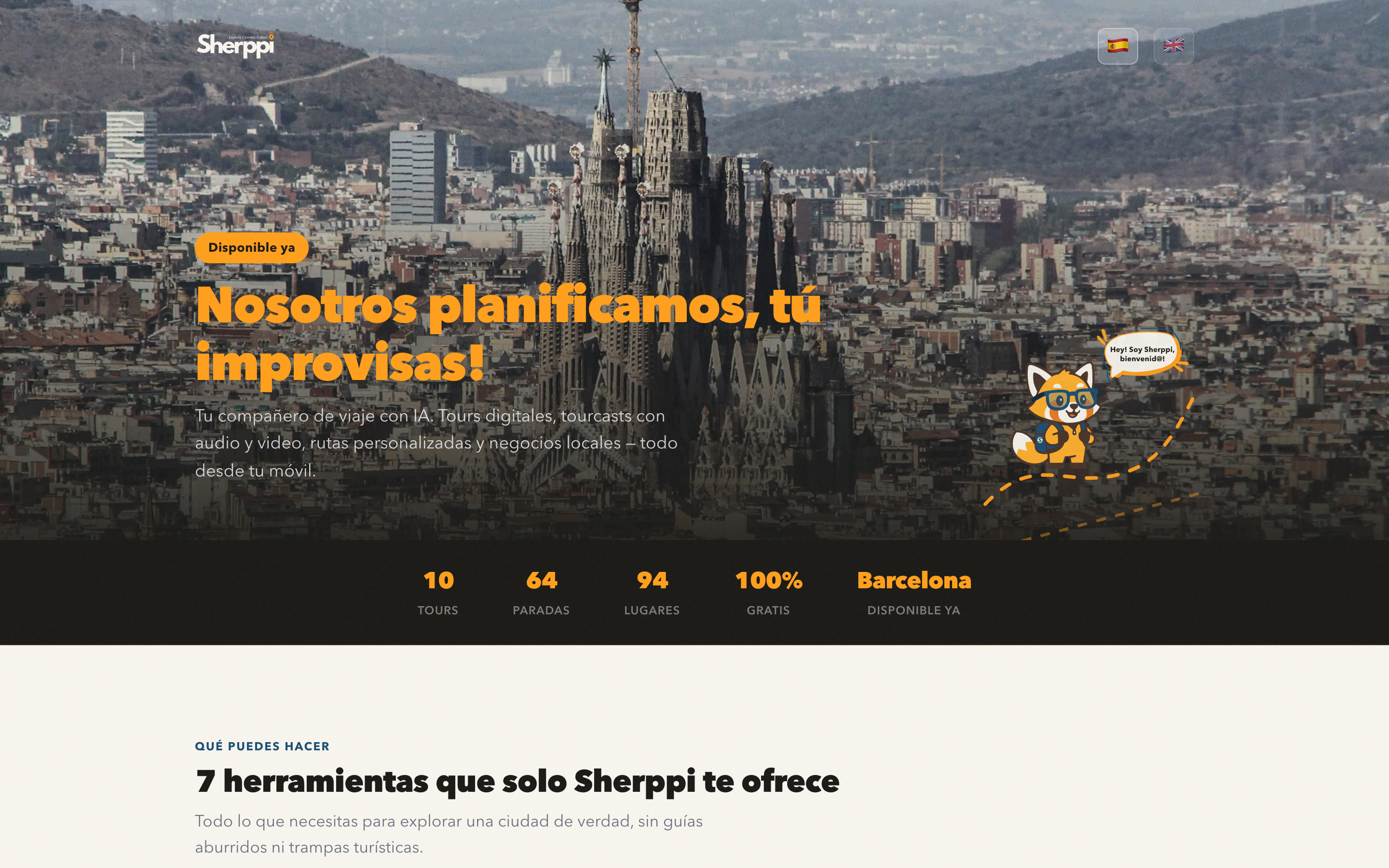 sherppi — AI urban travel guide